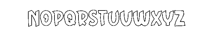 Book Black Font UPPERCASE