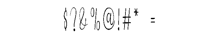 Book Business Font OTHER CHARS