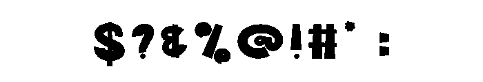 Book Cartoon Font OTHER CHARS
