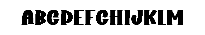 Book Dad Font UPPERCASE