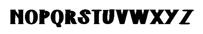Book Dad Font LOWERCASE