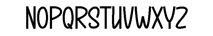 Book Dinosaur Font UPPERCASE