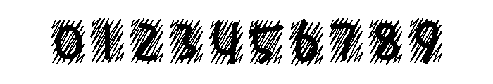 Book Draws Font OTHER CHARS