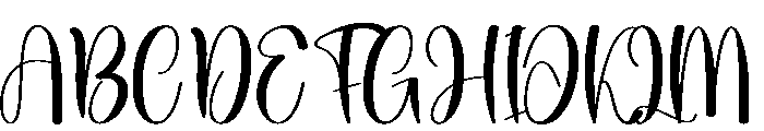 Book Farmhouse Font UPPERCASE