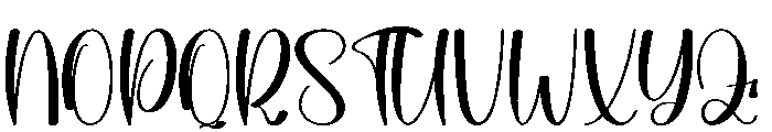 Book Farmhouse Font UPPERCASE