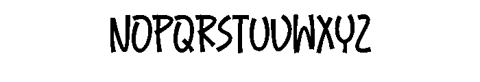 Book Handmade1 Font UPPERCASE