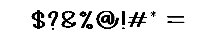 Book Love Font OTHER CHARS