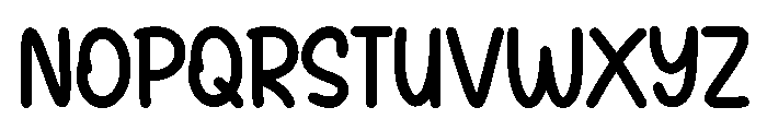 Book Magic Font LOWERCASE