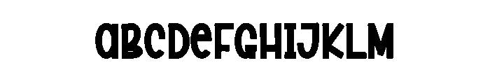 Book Mark Font UPPERCASE