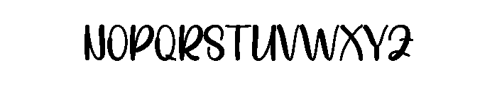 Book Paper Font UPPERCASE
