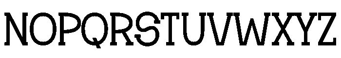 Book Rose Regular Font LOWERCASE