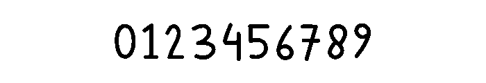 Book Santa Font OTHER CHARS