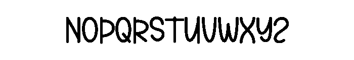 Book Santa Font UPPERCASE