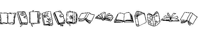 Book Set Font LOWERCASE