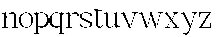 Book Signing Font LOWERCASE