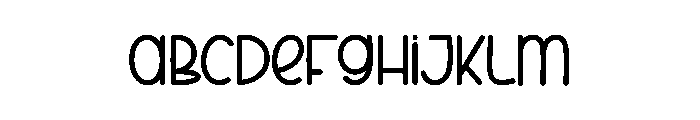 Book Spring Font UPPERCASE
