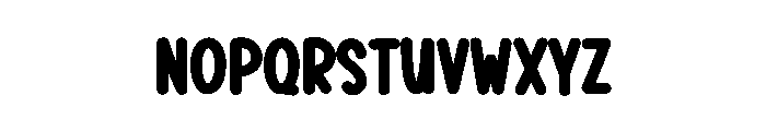 Book Valentine Font LOWERCASE