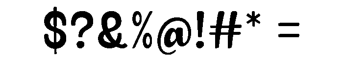 Booking Number Font OTHER CHARS