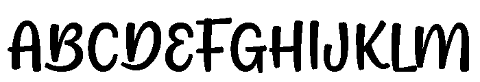 Booking Number Font UPPERCASE