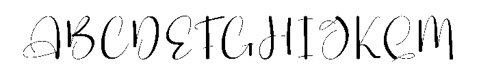 Booking1 Font UPPERCASE