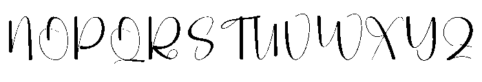 Booking1 Font UPPERCASE