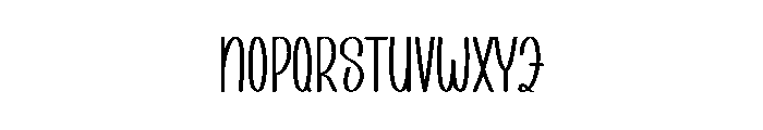 Bookland Font UPPERCASE