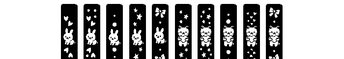 Bookmark Doodle Font OTHER CHARS