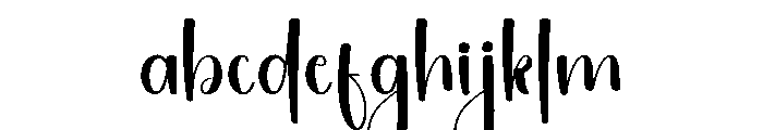 Bookmark Handwriting FONT