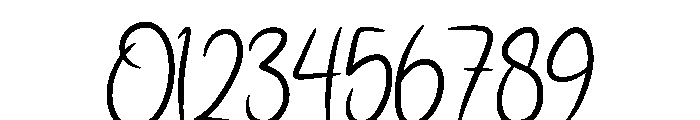 Bookmark Regular Font OTHER CHARS