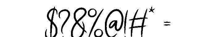 Bookmark Regular Font OTHER CHARS