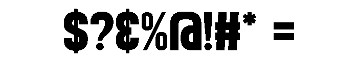 Boole Regular Font OTHER CHARS