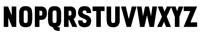 Boole Regular Font LOWERCASE