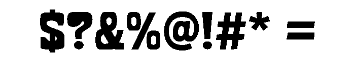 Boolemic Font OTHER CHARS