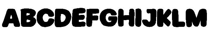 Boom Bablo Font UPPERCASE
