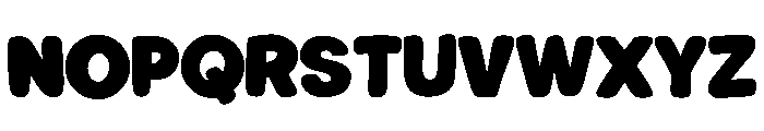 Boom Bablo Font UPPERCASE