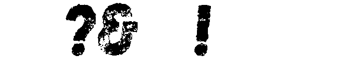 Boom Grunge Font OTHER CHARS