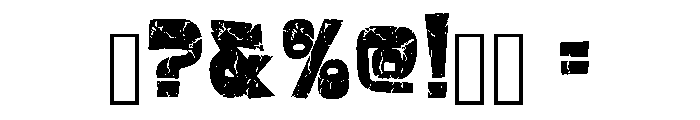 Boom Pop Regular Font OTHER CHARS