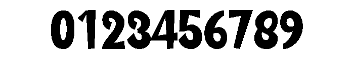 Boom Years Regular Font OTHER CHARS