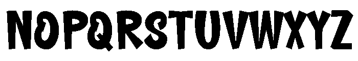 Boom Years Regular Font UPPERCASE