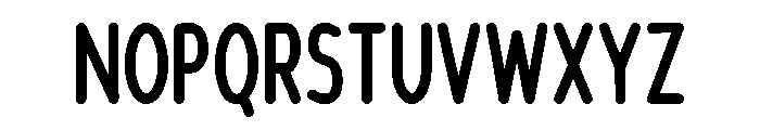 Boomaker Font LOWERCASE