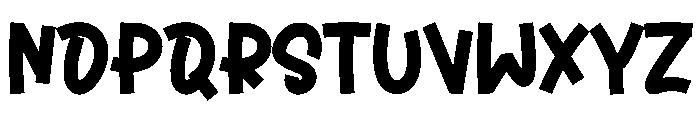 Boomber Font LOWERCASE