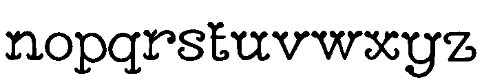 Boombox_Sans Font LOWERCASE