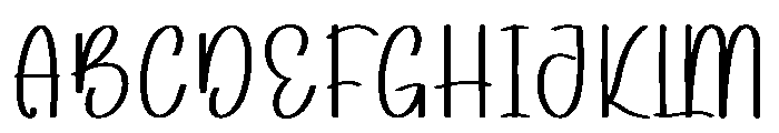 Booming Bold Font UPPERCASE