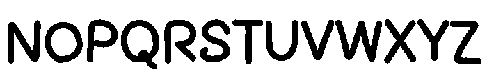 Boomma Font UPPERCASE