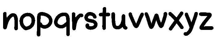 Boomma Font LOWERCASE