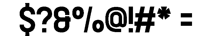 Boomme Regular Font OTHER CHARS