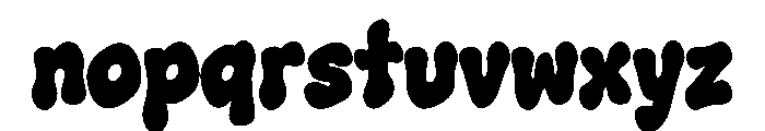 Boomora Font LOWERCASE