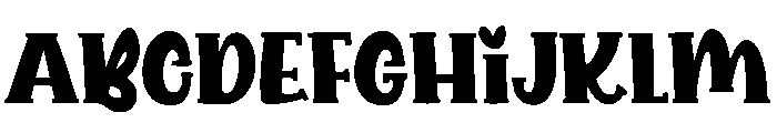 Boomster Font UPPERCASE