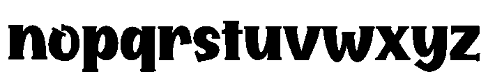 Boomster Font LOWERCASE