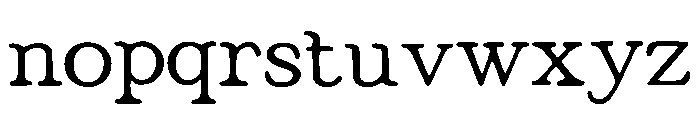 Boomtown_Deco Font LOWERCASE